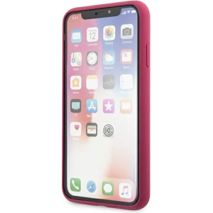 Kup Case Karl Lagerfeld KLHCPXSLFKFU Apple iPhone XS/X Hartschale fuchsie/fuchsia Silikon Ikonik - KLD900FHS - {ean13} - Sklep Home Screen