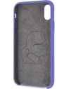Buy Karl Lagerfeld KLHCPXSLVOG Apple iPhone XS/X hardcase violet Silicone - KLD901PRP - {ean13} - Home Screen Store Europe