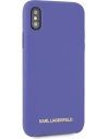 Buy Karl Lagerfeld KLHCPXSLVOG Apple iPhone XS/X hardcase violet Silicone - KLD901PRP - {ean13} - Home Screen Store Europe