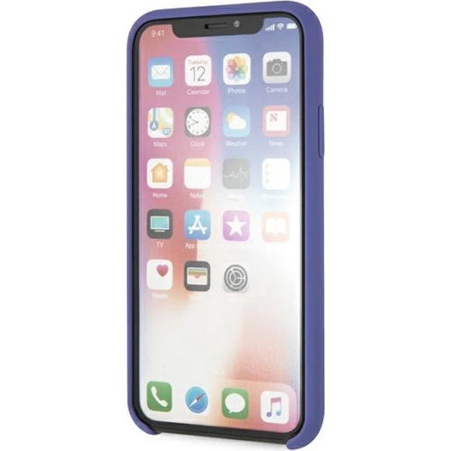 Buy Karl Lagerfeld KLHCPXSLVOG Apple iPhone XS/X hardcase violet Silicone - KLD901PRP - {ean13} - Home Screen Store Europe
