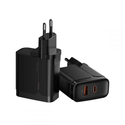 Kup Netzteil Joyroom L-QP361 2-Port Netzladegerät 36W PD 3.0 QC 3.0 Schwarz - JYR084BLK - {ean13} - Sklep Home Screen