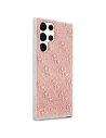 Kup Etui Guess GUHCS22LPCU4GLPI Samsung Galaxy S22 Ultra różowy/pink hardcase 4G Glitter - GUE1664PNK - {ean13} - Sklep Home Screen