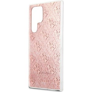 Kup Case Guess GUHCS22LPCU4GLPI Samsung Galaxy S22 Ultra rosa/pink Hardcase 4G Glitter - GUE1664PNK - {ean13} - Sklep Home Screen