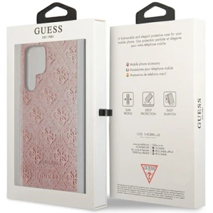 Kup Case Guess GUHCS22LPCU4GLPI Samsung Galaxy S22 Ultra rosa/pink Hardcase 4G Glitter - GUE1664PNK - {ean13} - Sklep Home Screen