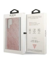 Kup Etui Guess GUHCS22LPCU4GLPI Samsung Galaxy S22 Ultra różowy/pink hardcase 4G Glitter - GUE1664PNK - {ean13} - Sklep Home Screen