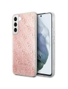 Etui Guess GUHCS22MPCU4GLPI Samsung Galaxy S22+ Plus růžový/pink hardcase 4G Glitter