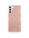 Kup Etui Guess GUHCS22MPCU4GLPI Samsung Galaxy S22+ Plus różowy/pink hardcase 4G Glitter - GUE1665PNK - {ean13} - Sklep Home Screen