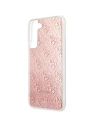 Kup Etui Guess GUHCS22MPCU4GLPI Samsung Galaxy S22+ Plus różowy/pink hardcase 4G Glitter - GUE1665PNK - {ean13} - Sklep Home Screen