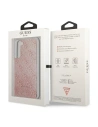 Kup Etui Guess GUHCS22MPCU4GLPI Samsung Galaxy S22+ Plus różowy/pink hardcase 4G Glitter - GUE1665PNK - {ean13} - Sklep Home Screen