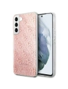 Etui Guess GUHCS22SPCU4GLPI Samsung Galaxy S22 roz/roz cu glitter hardcase 4G