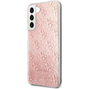 Kup Etui Guess GUHCS22SPCU4GLPI Samsung Galaxy S22 roz/roz cu glitter hardcase 4G - GUE1666PNK - {ean13} - Sklep Home Screen