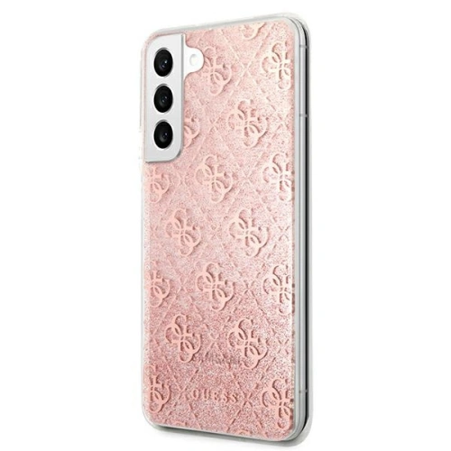 Kup Etui Guess GUHCS22SPCU4GLPI Samsung Galaxy S22 růžový/pink hardcase 4G Glitter - GUE1666PNK - {ean13} - Sklep Home Screen