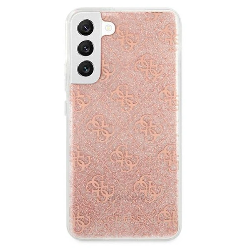 Kup Etui Guess GUHCS22SPCU4GLPI Samsung Galaxy S22 růžový/pink hardcase 4G Glitter - GUE1666PNK - {ean13} - Sklep Home Screen