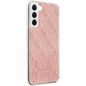 Kup Case Guess GUHCS22SPCU4GLPI Samsung Galaxy S22 rosa/pink Hardcase 4G Glitter - GUE1666PNK - {ean13} - Sklep Home Screen