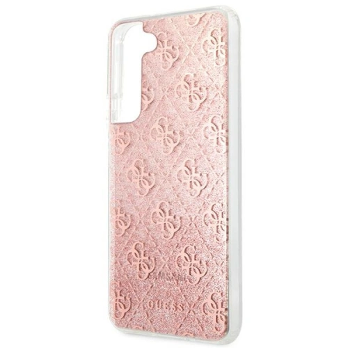 Kup Etui Guess GUHCS22SPCU4GLPI Samsung Galaxy S22 růžový/pink hardcase 4G Glitter - GUE1666PNK - {ean13} - Sklep Home Screen