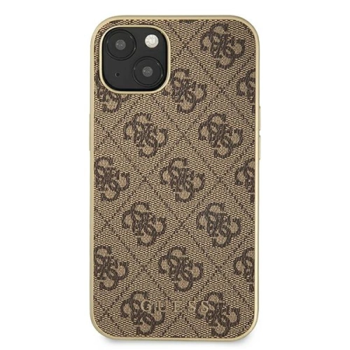 Kup Etui Guess GUHMP13MG4GB Apple iPhone 13 brązowy/brown hard case 4G Collection MagSafe - GUE1668BR - {ean13} - Sklep Home Screen