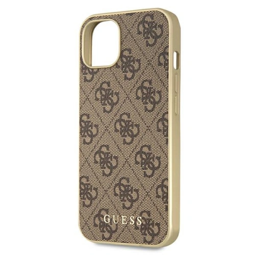 Kup Etui Guess GUHMP13MG4GB Apple iPhone 13 brązowy/brown hard case 4G Collection MagSafe - GUE1668BR - {ean13} - Sklep Home Screen