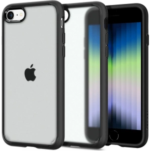 Kup Case Spigen Ultra Hybrid Apple iPhone SE 2022/SE 2020/8/7 Frost Schwarz - SPN2202FROBLK - {ean13} - Sklep Home Screen