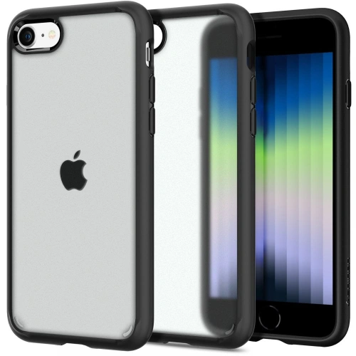 Kup Etui Spigen Ultra Hybrid Apple iPhone SE 2022/SE 2020/8/7 Frost Black - SPN2202FROBLK - {ean13} - Sklep Home Screen