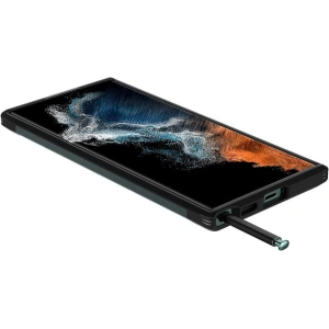 Kup Case Spigen Tough Armor Samsung Galaxy S22 Ultra Abyssgrün - SPN2204ABYGRN - {ean13} - Sklep Home Screen