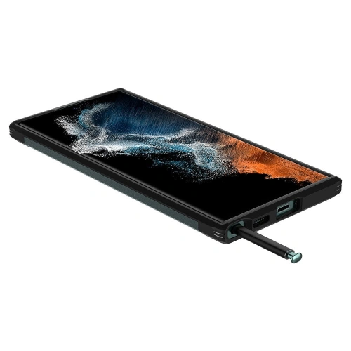Buy Spigen Tough Armor Samsung Galaxy S22 Ultra Abyss Green - SPN2204ABYGRN - {ean13} - Home Screen Store Europe