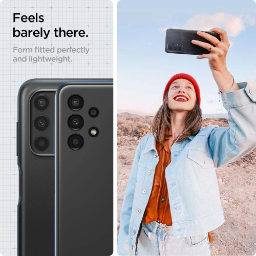 Kup Etui Spigen Thin Fit Samsung Galaxy A13 LTE Black - SPN2205BLK - {ean13} - Sklep Home Screen