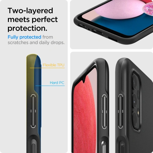 Kup Etui Spigen Thin Fit Samsung Galaxy A13 LTE Black - SPN2205BLK - {ean13} - Sklep Home Screen