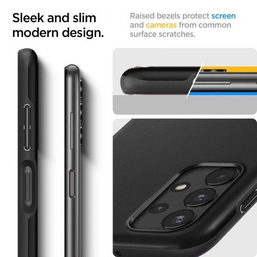 Kup Etui Spigen Thin Fit Samsung Galaxy A13 LTE Black - SPN2205BLK - {ean13} - Sklep Home Screen
