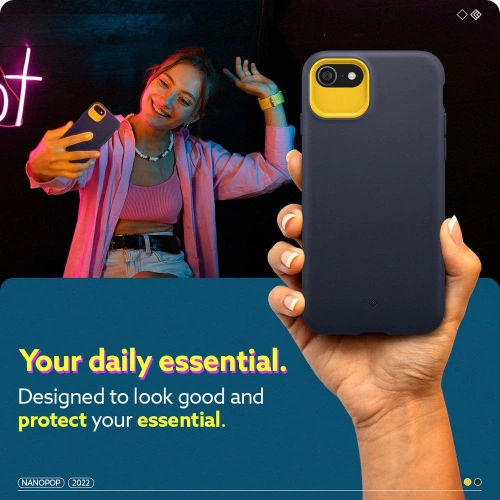Kup Etui Caseology Nano Pop Apple iPhone SE 2022/SE 2020/8/7 Albastru Navy - CSL058BBRNAV - {ean13} - Sklep Home Screen