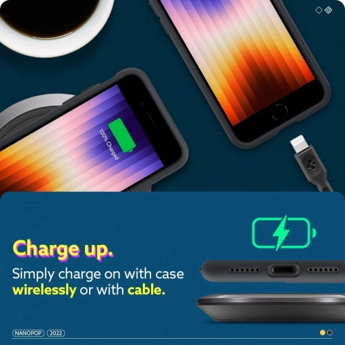Kup Etui Caseology Nano Pop Apple iPhone SE 2022/SE 2020/8/7 Susan Neagră - CSL059BLKSES - {ean13} - Sklep Home Screen