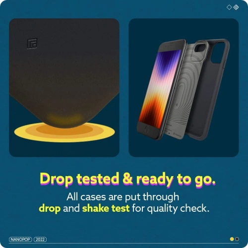 Kup Case Caseology Nano Pop Apple iPhone SE 2022/SE 2020/8/7 Schwarzes Sesam - CSL059BLKSES - {ean13} - Sklep Home Screen