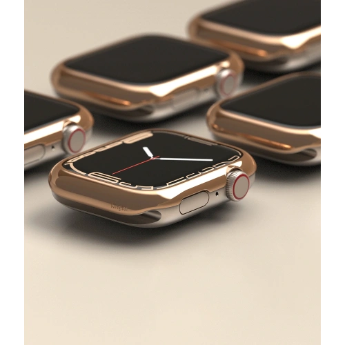 Kup Nakladă Ringke Bezel Styling Apple Watch 4/5/6/7/8/9/SE 44/45mm oțel inoxidabil AW7-45-02 Glossy Gold - RGK1586GGLD - {ean13} - Sklep Home Screen