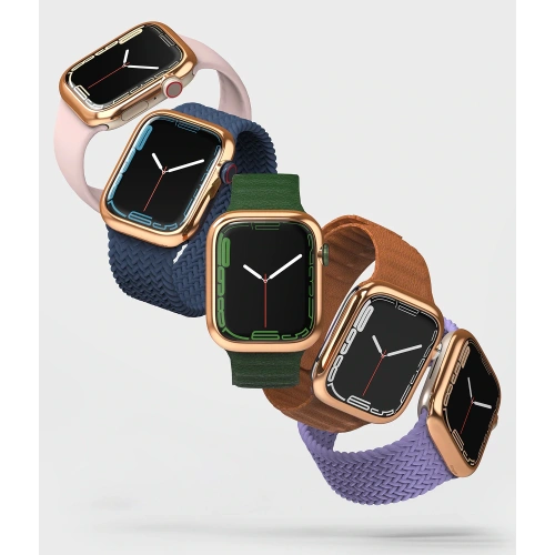 Kup Nakladă Ringke Bezel Styling Apple Watch 4/5/6/7/8/9/SE 44/45mm oțel inoxidabil AW7-45-02 Glossy Gold - RGK1586GGLD - {ean13} - Sklep Home Screen