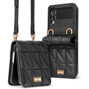 Kup Etui Ringke Folio Signature Quilted Samsung Galaxy Z Flip 3 Black - RGK1583BLK - {ean13} - Sklep Home Screen