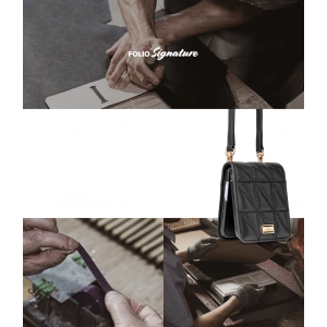 Kup Etui Ringke Folio Signature Quilted Samsung Galaxy Z Flip 3 Black - RGK1583BLK - {ean13} - Sklep Home Screen