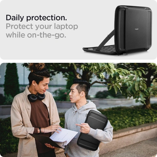 Kup Etui Spigen Rugged Armor Pouch Pro Laptop 13-14 palců Černé - SPN2209BLK - {ean13} - Sklep Home Screen