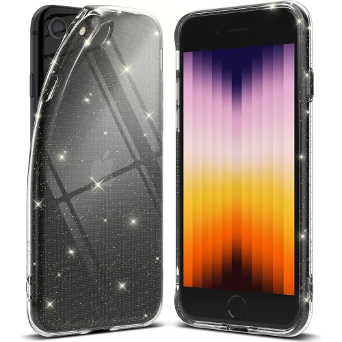 Kup Etui Ringke Air Apple iPhone SE 2022/SE 2020/8/7 Csillogó Átlátszó - RGK1561GLT - {ean13} - Sklep Home Screen