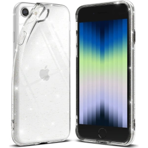 Buy Ringke Air Apple iPhone SE 2022/SE 2020/8/7 Glitter Clear - RGK1561GLT - {ean13} - Home Screen Store Europe