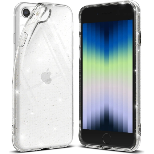 Kup Etui Ringke Air Apple iPhone SE 2022/SE 2020/8/7 Csillogó Átlátszó - RGK1561GLT - {ean13} - Sklep Home Screen