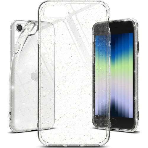 Kup Etui Ringke Air Apple iPhone SE 2022/SE 2020/8/7 Glitter Clear - RGK1561GLT - {ean13} - Sklep Home Screen