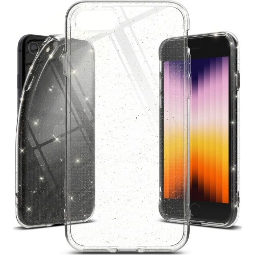 Kup Etui Ringke Air Apple iPhone SE 2022/SE 2020/8/7 Glitter Clear - RGK1561GLT - {ean13} - Sklep Home Screen