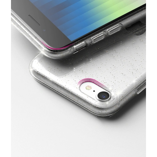 Kup Etui Ringke Air Apple iPhone SE 2022/SE 2020/8/7 Glitter Clear - RGK1561GLT - {ean13} - Sklep Home Screen