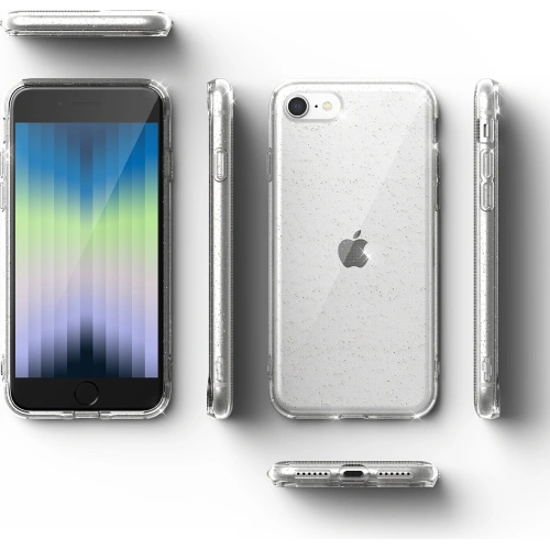 Kup Etui Ringke Air Apple iPhone SE 2022/SE 2020/8/7 Glitter Clear - RGK1561GLT - {ean13} - Sklep Home Screen