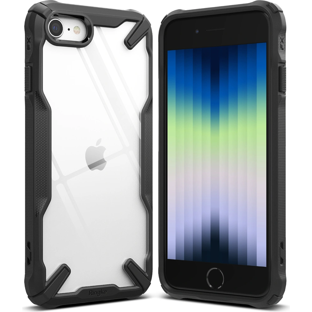 Etui Ringke Fusion-X Apple iPhone SE 2022/SE 2020/8/7 Black