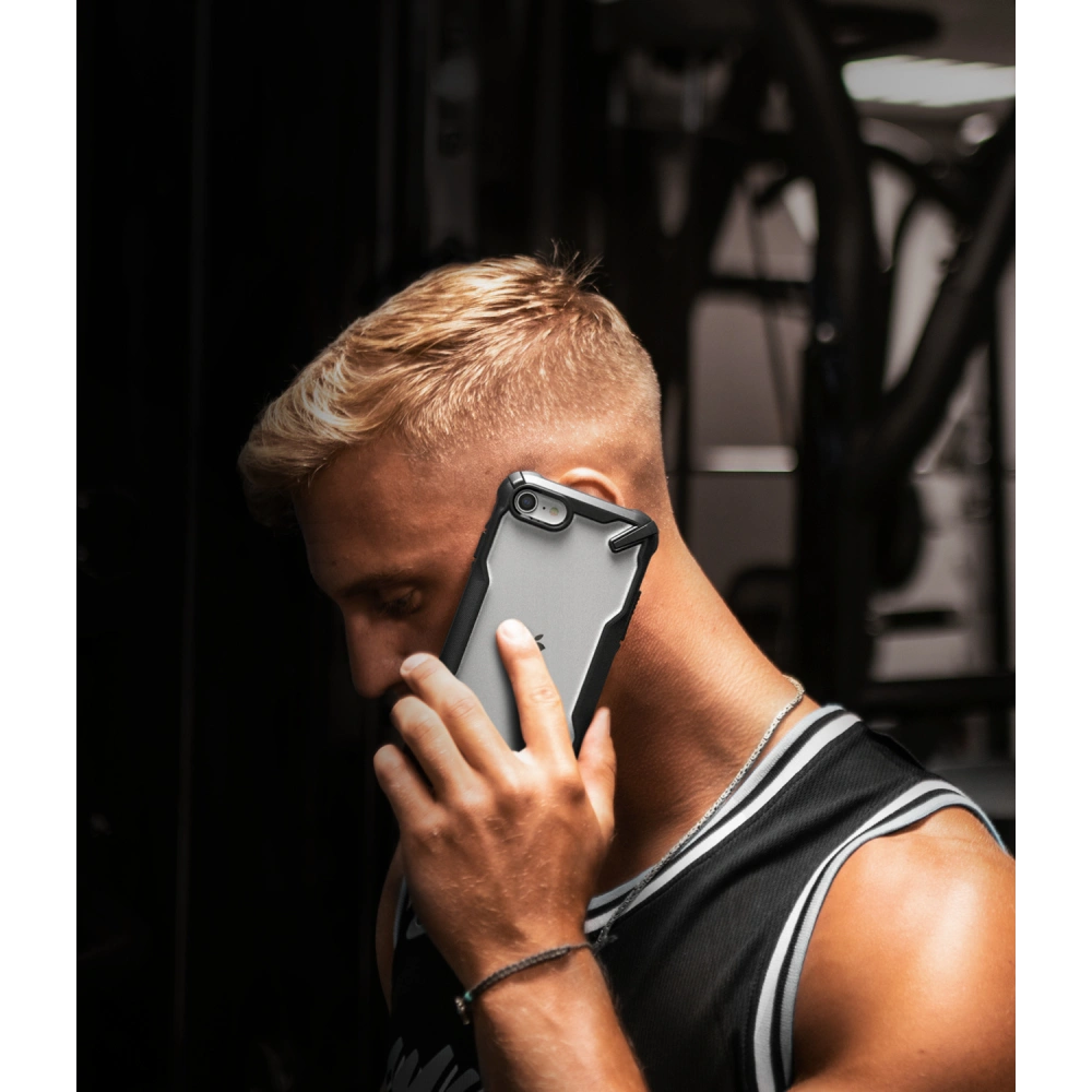 Etui Ringke Fusion-X Apple iPhone SE 2022/SE 2020/8/7 Black