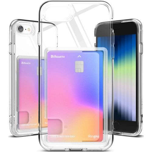 Kup Etui Ringke Fusion Card Apple iPhone SE 2022/SE 2020/8/7 Clar - RGK1556CL - {ean13} - Sklep Home Screen