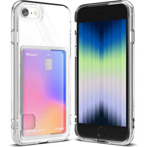 Kup Etui Ringke Fusion Card Apple iPhone SE 2022/SE 2020/8/7 Clar - RGK1556CL - {ean13} - Sklep Home Screen