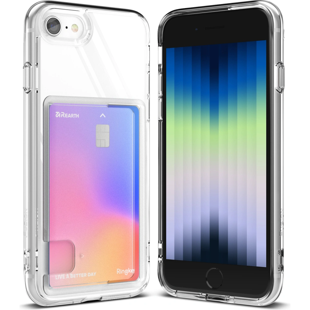 Etui Ringke Fusion Card Apple iPhone SE 2022/SE 2020/8/7 Clear