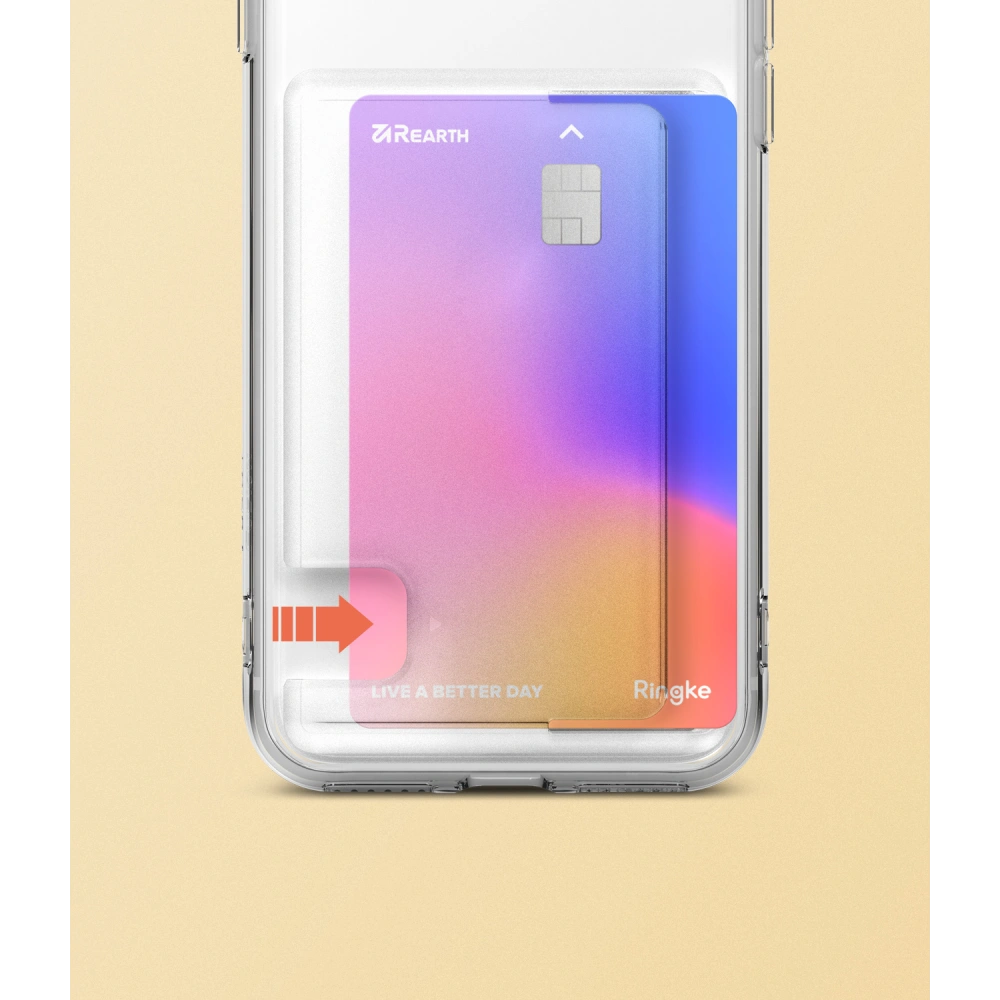 Etui Ringke Fusion Card Apple iPhone SE 2022/SE 2020/8/7 Clear