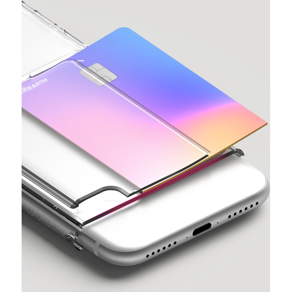 Etui Ringke Fusion Card Apple iPhone SE 2022/SE 2020/8/7 Clear